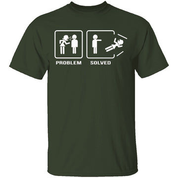 Problem Solved T-Shirt CustomCat