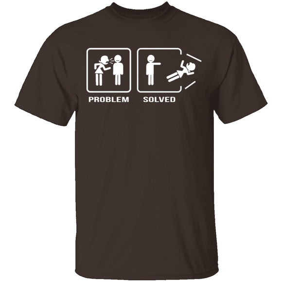 Problem Solved T-Shirt CustomCat