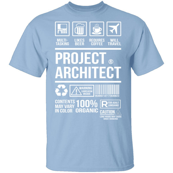 Project Architect T-Shirt CustomCat