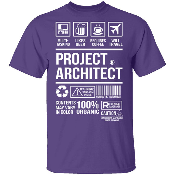 Project Architect T-Shirt CustomCat