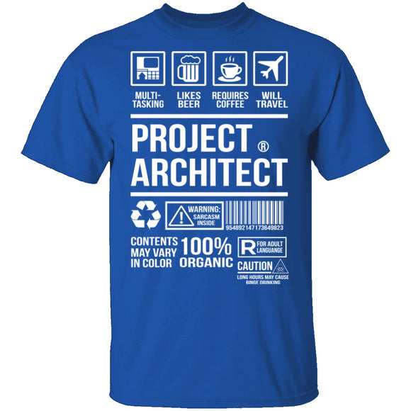 Project Architect T-Shirt CustomCat