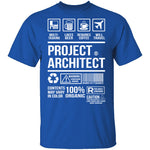 Project Architect T-Shirt CustomCat
