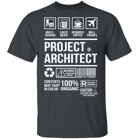 Project Architect T-Shirt CustomCat