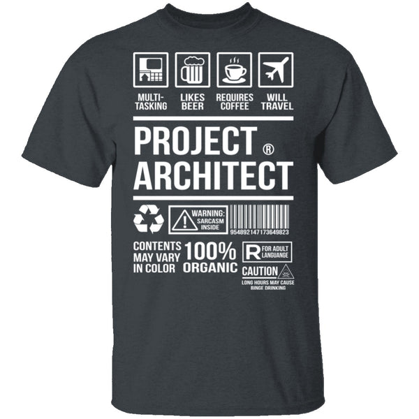 Project Architect T-Shirt CustomCat