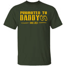 Promoted to Daddy T-Shirt CustomCat