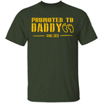 Promoted to Daddy T-Shirt CustomCat