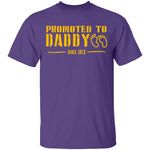 Promoted to Daddy T-Shirt CustomCat