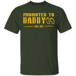 Promoted to Daddy T-Shirt CustomCat