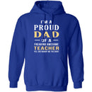 Proud Dad Of An Awesome Teacher T-Shirt CustomCat