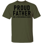 Proud Father T-Shirt CustomCat