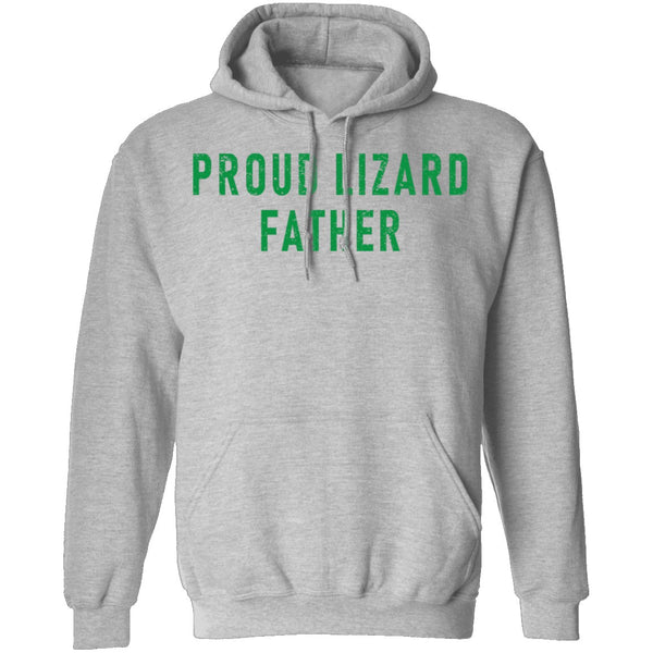 Proud Lizard Father T-Shirt CustomCat
