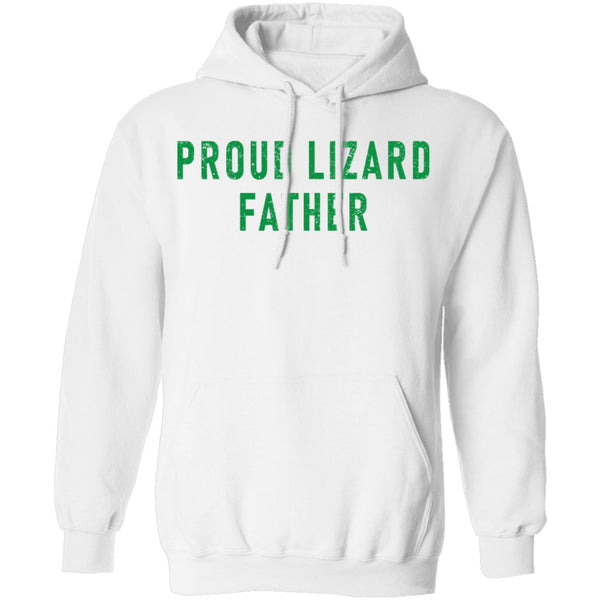 Proud Lizard Father T-Shirt CustomCat