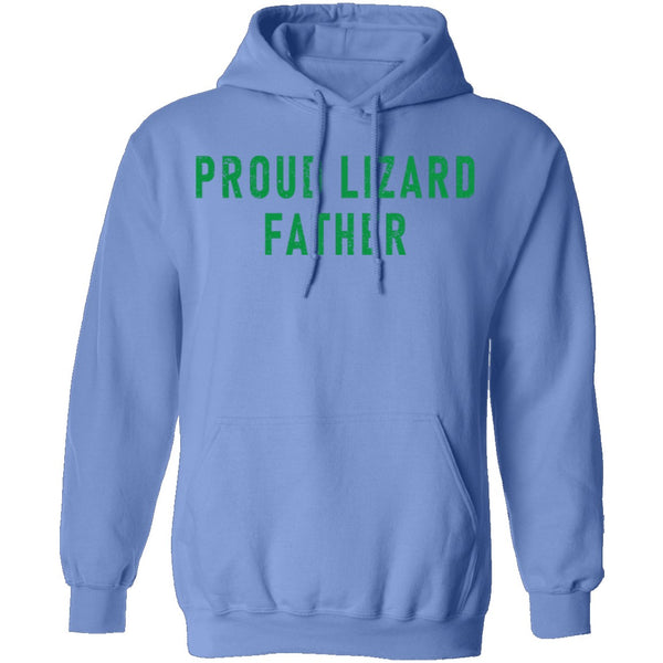 Proud Lizard Father T-Shirt CustomCat