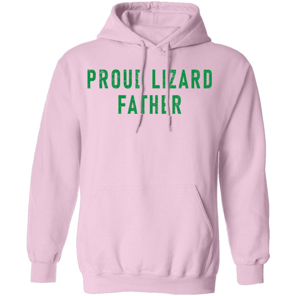 Proud Lizard Father T-Shirt CustomCat