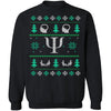 Psychologist Ugly Christmas Sweater CustomCat