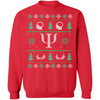 Psychologist Ugly Christmas Sweater CustomCat