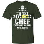 Psychotic Chef T-Shirt CustomCat