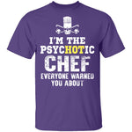 Psychotic Chef T-Shirt CustomCat