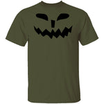 Pumpkin Face T-Shirt CustomCat