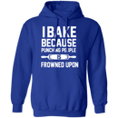 Punching People Is Frowned upon T-Shirt CustomCat