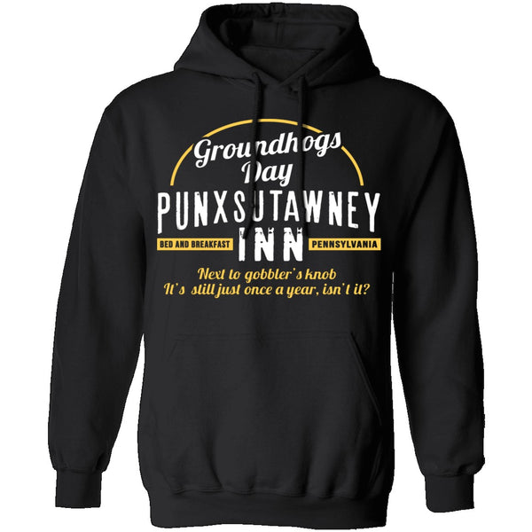 Punxsutawney Inn T-Shirt CustomCat