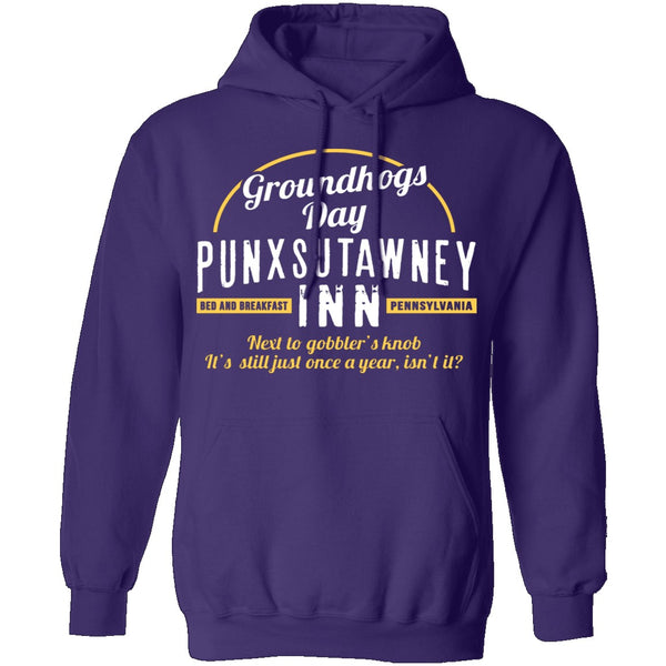 Punxsutawney Inn T-Shirt CustomCat