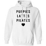 Puppies Lattes Pilates T-Shirt CustomCat