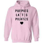 Puppies Lattes Pilates T-Shirt CustomCat