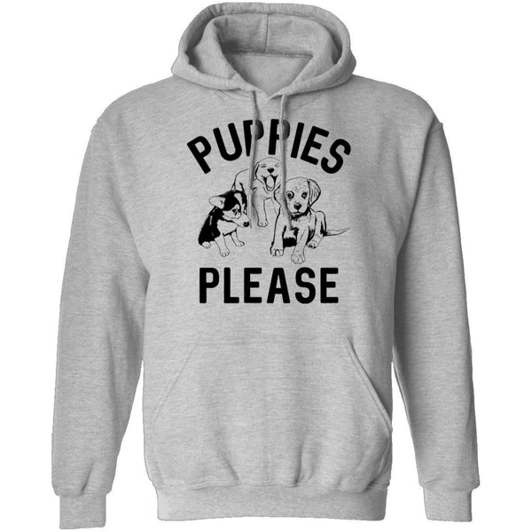 Puppies Please T-Shirt CustomCat