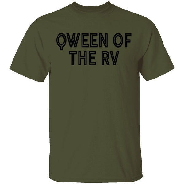 Queen Of The RV T-Shirt CustomCat