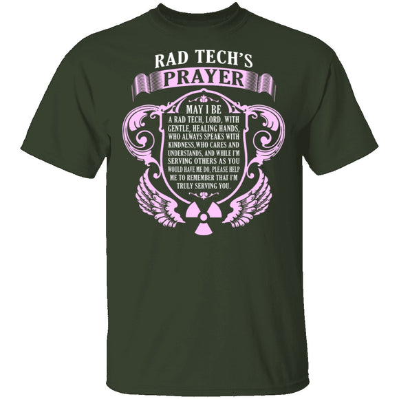 RAD TECH's Prayer T-Shirt CustomCat