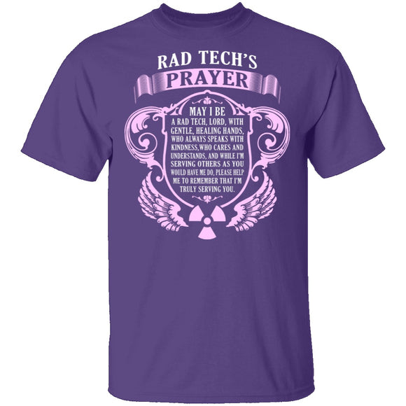 RAD TECH's Prayer T-Shirt CustomCat