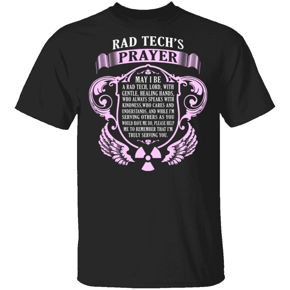 RAD TECH's Prayer T-Shirt CustomCat