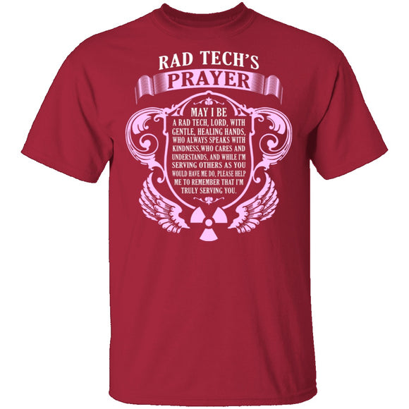 RAD TECH's Prayer T-Shirt CustomCat