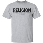 REligion Together We Can Find A Cure T-Shirt CustomCat