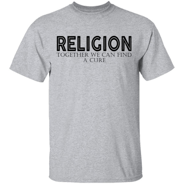 REligion Together We Can Find A Cure T-Shirt CustomCat