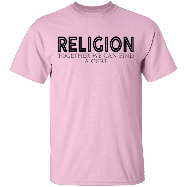 REligion Together We Can Find A Cure T-Shirt CustomCat