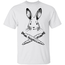 Rabbit And Crossed Carrots T-Shirt