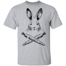 Rabbit And Crossed Carrots T-Shirt