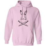 Rabbit And Crossed Carrots T-Shirt CustomCat