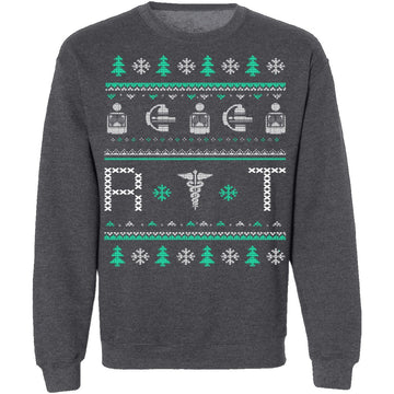 Radiologist Ugly Christmas Sweater CustomCat