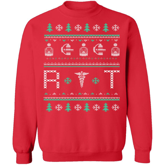 Radiologist Ugly Christmas Sweater CustomCat