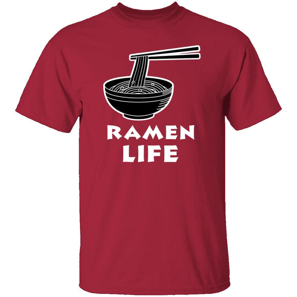 Ramen Life T-Shirt CustomCat