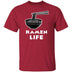 Ramen Life T-Shirt CustomCat