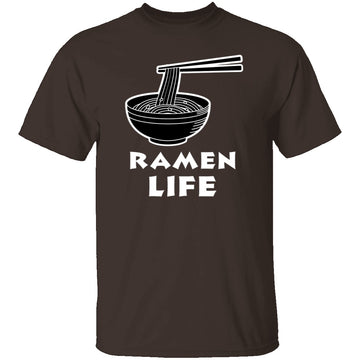 Ramen Life T-Shirt CustomCat