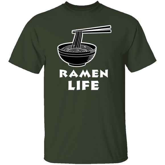 Ramen Life T-Shirt CustomCat