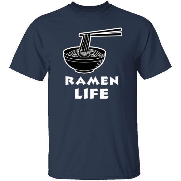 Ramen Life T-Shirt CustomCat