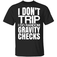 Random Gravity Checks T-Shirt