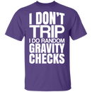 Random Gravity Checks T-Shirt CustomCat