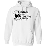 Rawr Means I Love You In Dinosaur T-Shirt CustomCat